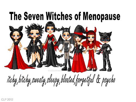 Female witch in menopause Jessica